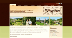 Desktop Screenshot of haus-brengartner.de